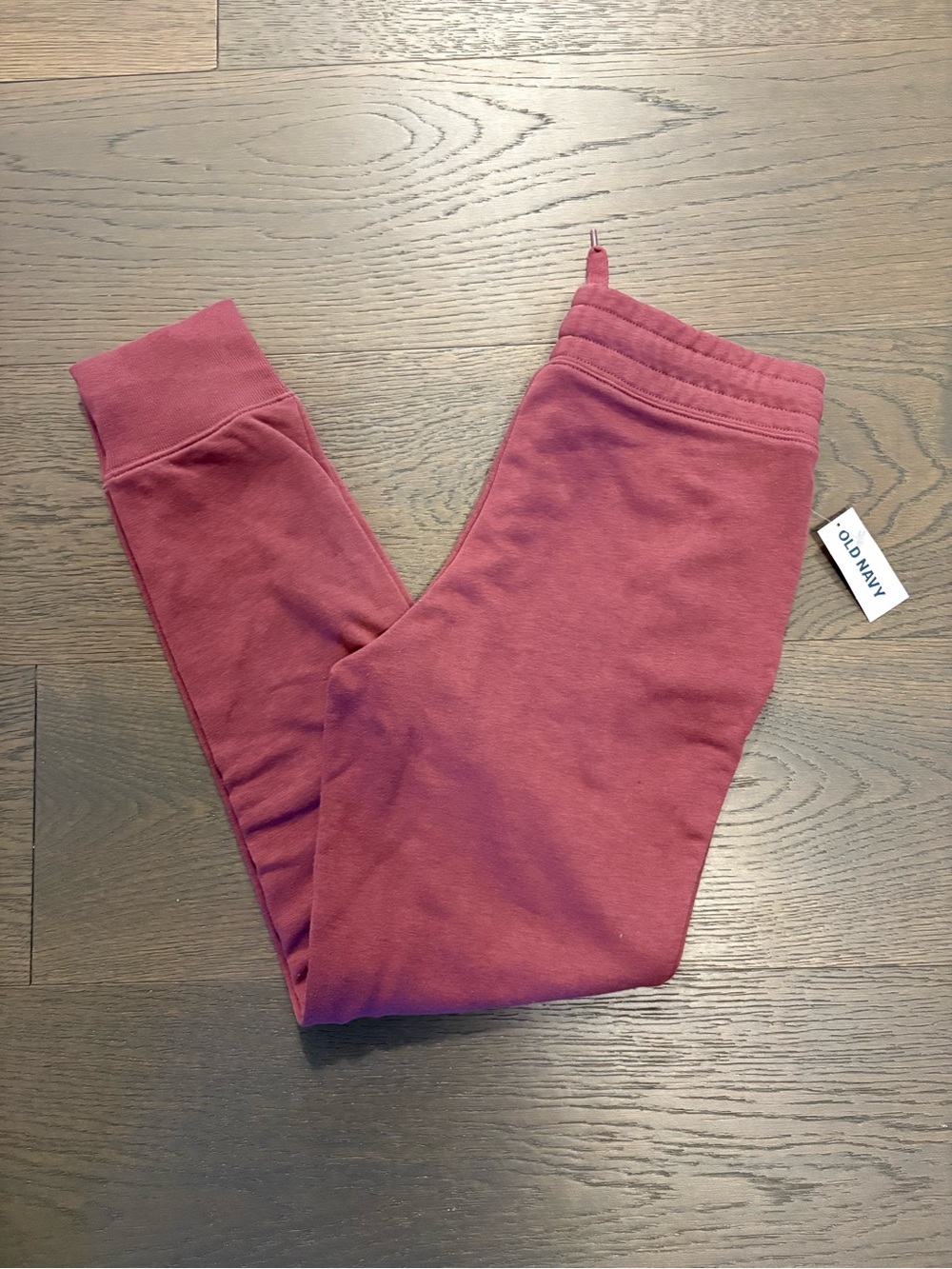 Old navy girls burgundy joggers sz 10/12 NWT ret $69